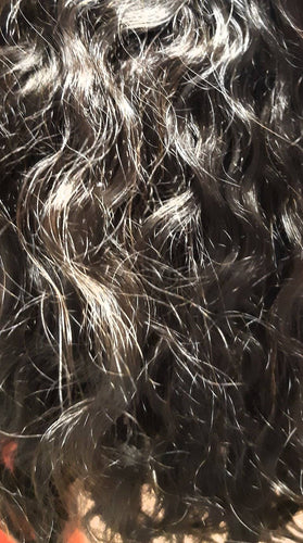 Musta, kihara mohair